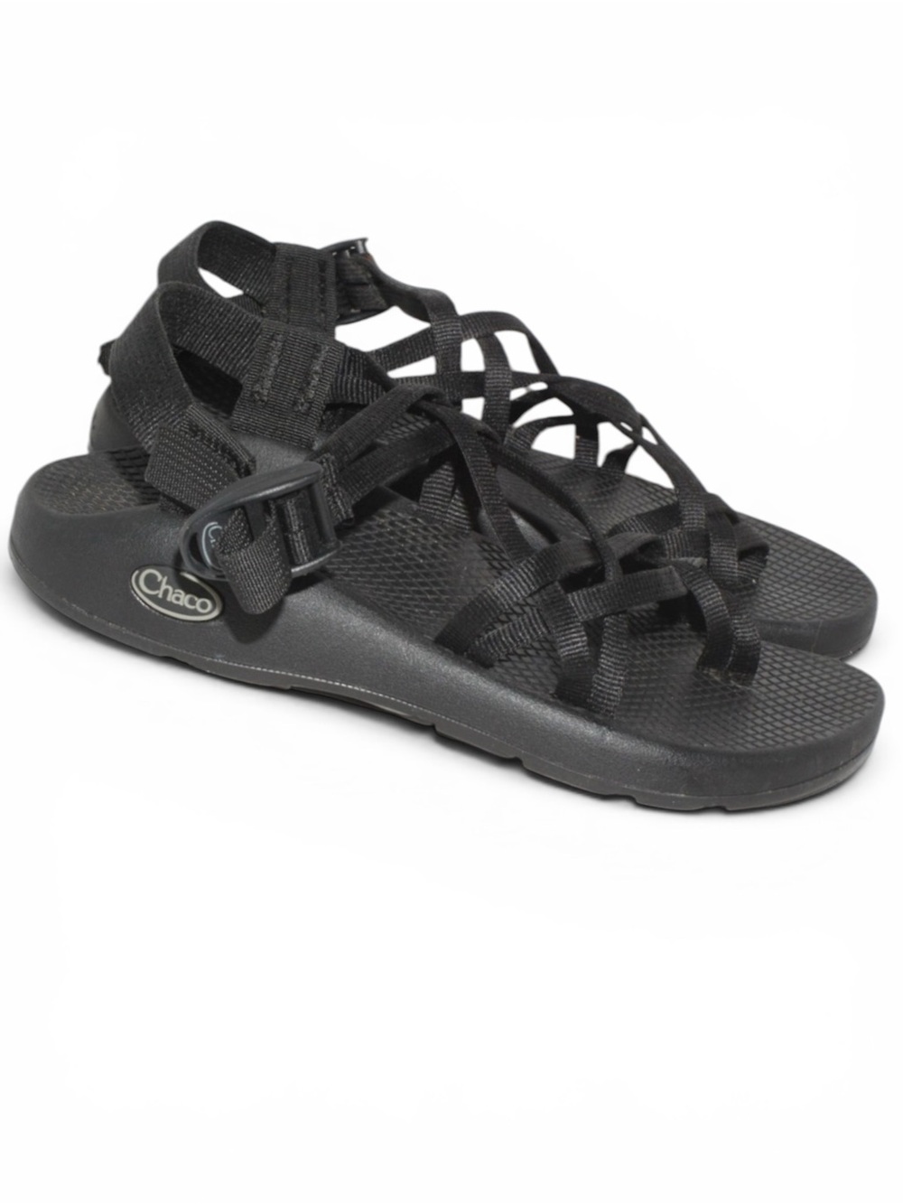 Chaco ZX2 Classic Sandals Black Dual Strap Toe Loop Hiking Size 11